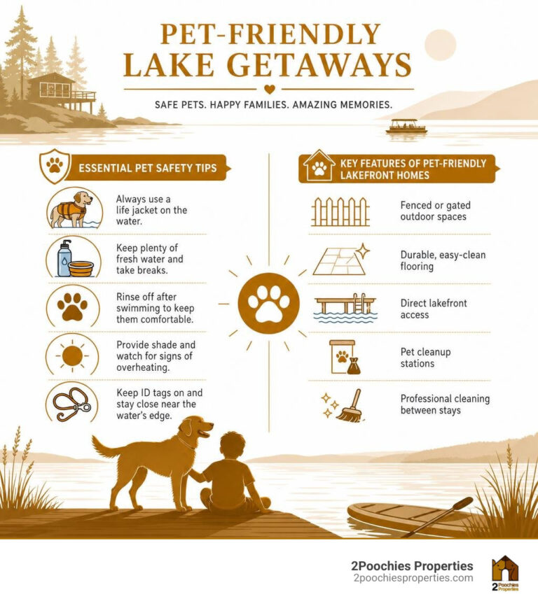 pet-friendly lake cabins near me