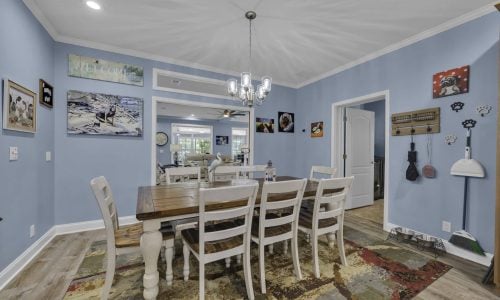 Dining Area of Deep Water House