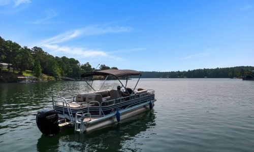 Flat Deck Pontoon Boat