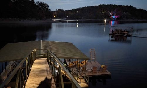 Night Fishing Dock at Tigua's Sunrise