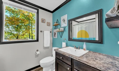 The 2nd Bathroom Has a Tub/shower Combo
